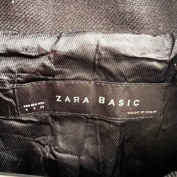ZARA Basic Black Crop Jacket, S - Picture 5 of 10